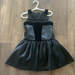 Girls size 4 black dress